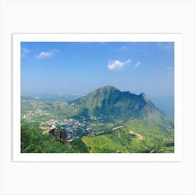 View From The Top Of A Mountain 4 Art Print