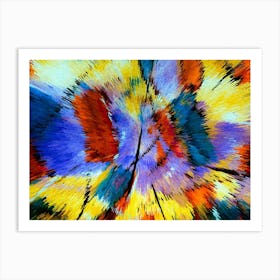 Acrylic Extruded Painting 106 Art Print