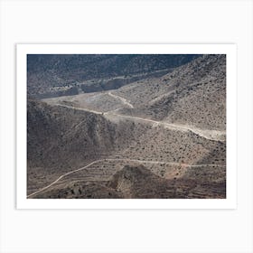 Road In The Himalaya Mountains Art Print