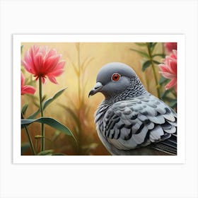 Pigeon Art Print