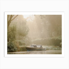 Sunbeams on the Boat Art Print