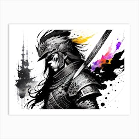 Samurai Warrior 10 Art Print