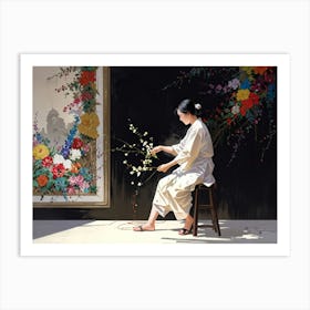 Chinese Painting 4 Art Print