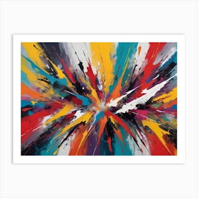 Abstract Painting 110 Art Print