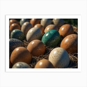 Eggs In A Nest Art Print