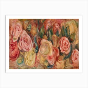 Roses (Roses), Pierre Auguste Renoir Art Print