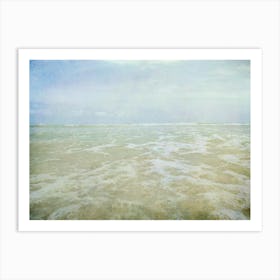 Sand And Sea 3 Art Print