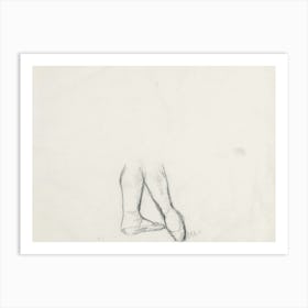 Ballerina'S Leg Art Print