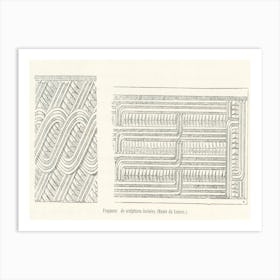 Incised Design, Albert Racine Art Print