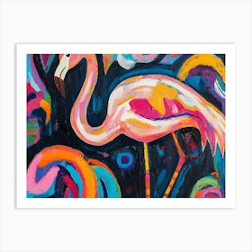 Flamingo 7 Art Print