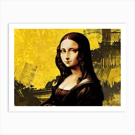 Mona Lisa 1 Art Print