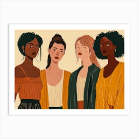 Women Of Color 18 Art Print