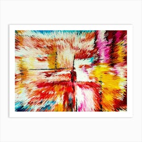 Acrylic Extruded Painting 150 Art Print