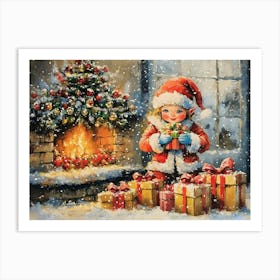 Christmas Presents 19 Art Print