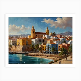 San Pedro Art Art Print