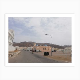 Street In Oman Art Print