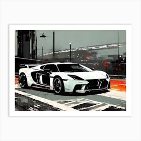 Lamborghini 217 Art Print