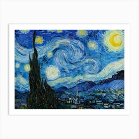 Starry Night 15 Art Print