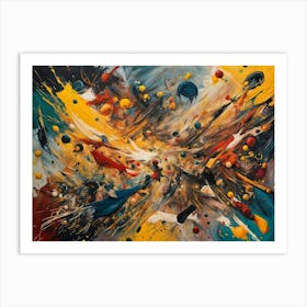 Abstract Painting 49 Art Print