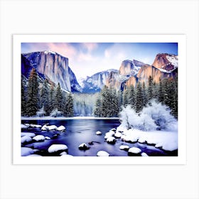 Yosemite National Park - Ai Art Print