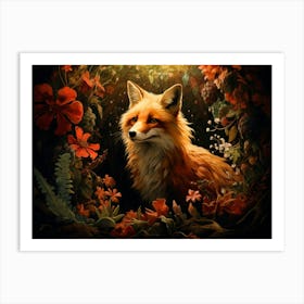 Corsac Fox 4 Art Print