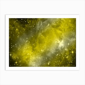 Spectrem3 Galaxy Space Background Art Print