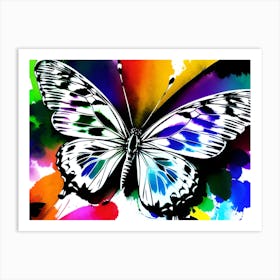 Butterfly Painting 5 Art Print