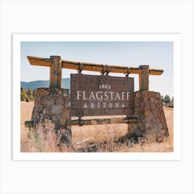 Flagstaff Arizona Art Print