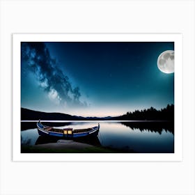 Moonlit Night Art Print