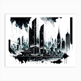 Cityscape 40 Art Print