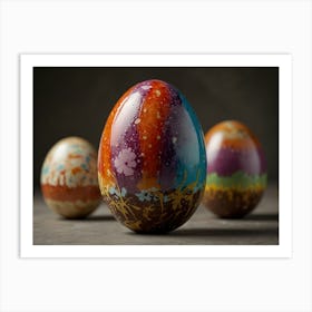 Easter Eggs 3 Art Print