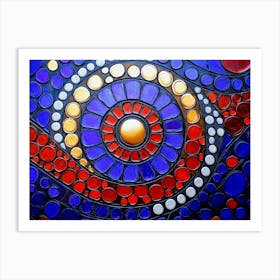 Mosaic Art Art Print