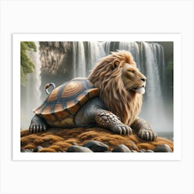 Turtlion Art Print