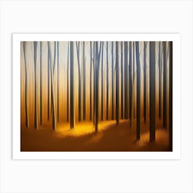 Twilight Forest 5 Art Print