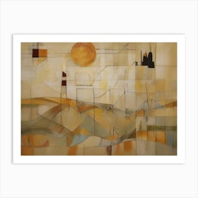 Abstract Painting 814 Art Print