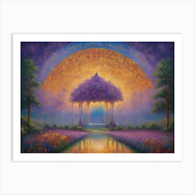 Gazebo Art Print