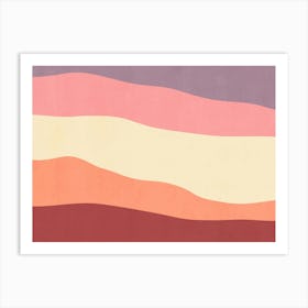 Abstract Landscape - Vr01 Art Print