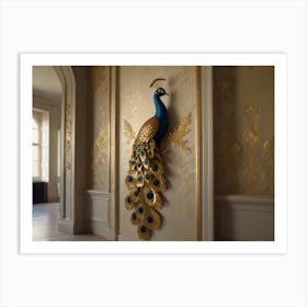 Peacock Wall Art 1 Art Print