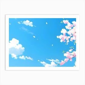 Cherry Blossoms 32 Art Print