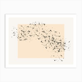 Splatters Art Print