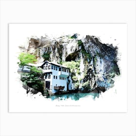 Blagaj Tekke, Bosnia & Hercegovina Art Print