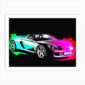 Porsche Carrera Gt Art Print