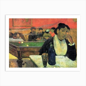 Night Café, Arles (1888), Paul Gauguin Art Print
