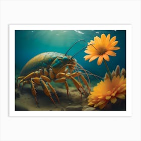 Deep Sea Gardener Art Print