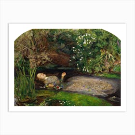 Ophelia, John Everett Millais Art Print