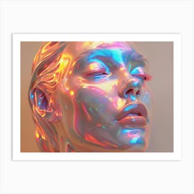 Holographic Art Art Print