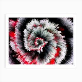 Acrylic Extruded Painting 341 Art Print