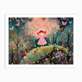 Fairy Garden 1 Art Print