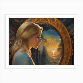 Magic Mirror 8 Art Print