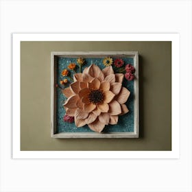 Flower Wall Art 1 Art Print